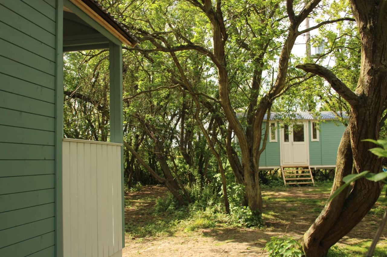 The Kestrel Shepherd Hut, Whitehouse Farm Stowmarket Dış mekan fotoğraf
